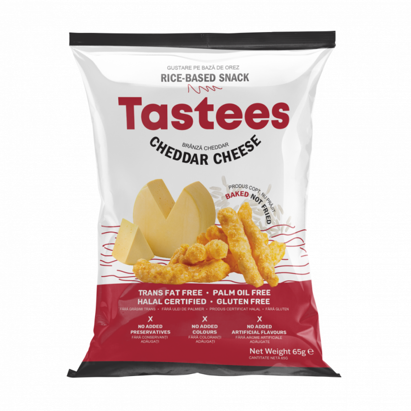 TASTEES - Cheddar Cheese - 65 g