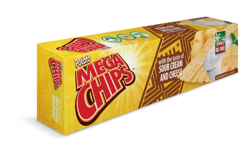 Mega Chips Sour Cream & Cheese – 50 g