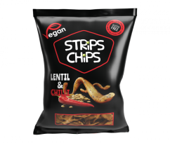 STRiPS CHiPS - Čočkové s chilli 80 g