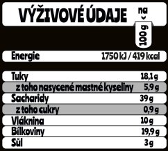 STRiPS CHiPS - Hrachové s mákem 80 g