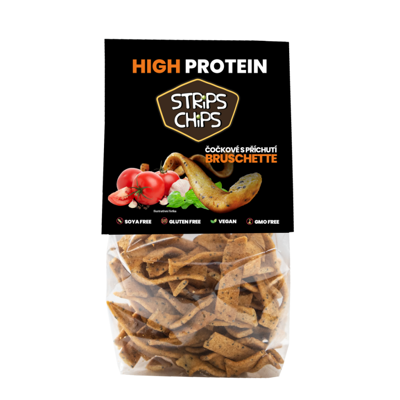 Strips Chips High Protein – Bruschette 80 g