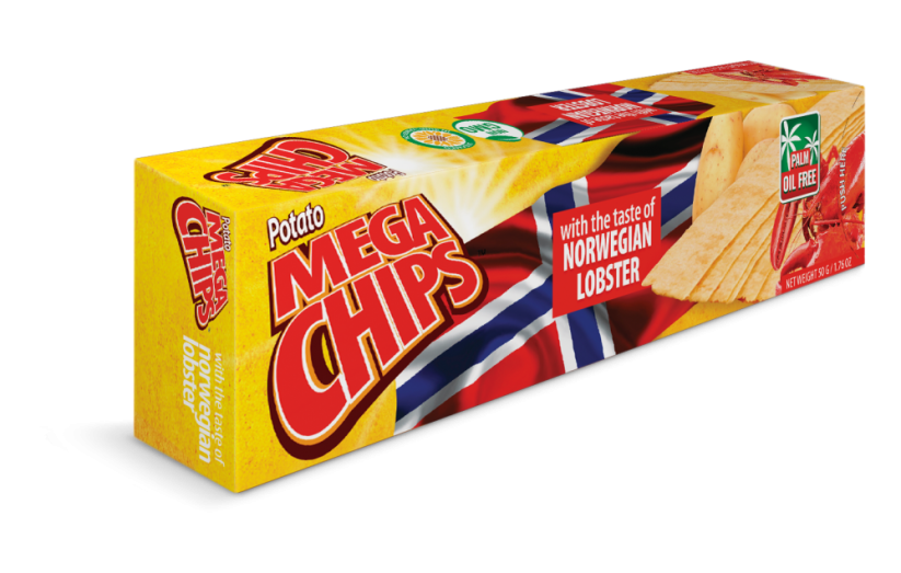 Mega Chips Norwegian Lobster – 50 g