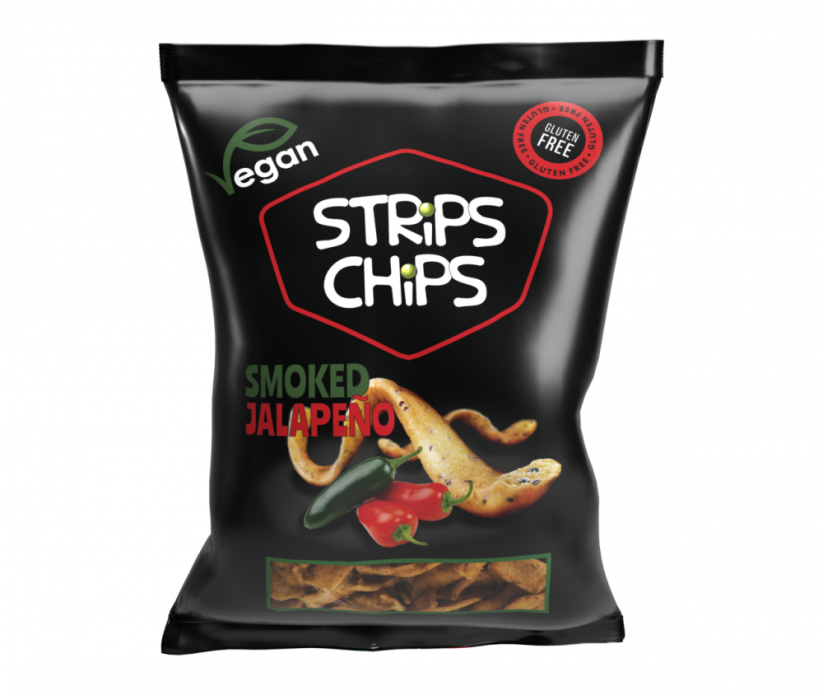 STRiPS CHiPS - Smoked Jalapeňo 80 g