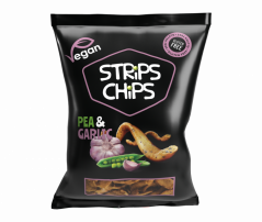 STRiPS CHiPS - Hrách a česnek 80 g