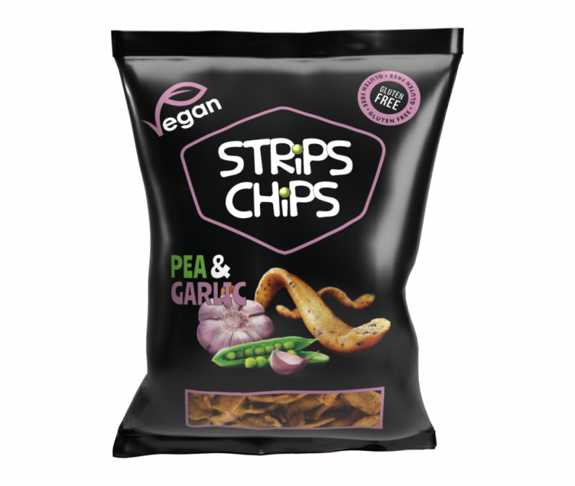 STRiPS CHiPS - Peas and garlic 80 g