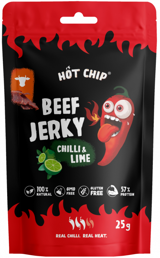 HOT CHIP – Chili-Limetten-Jerky