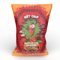 HOT CHIP- Strips Bruschette Jalapeno 80 g
