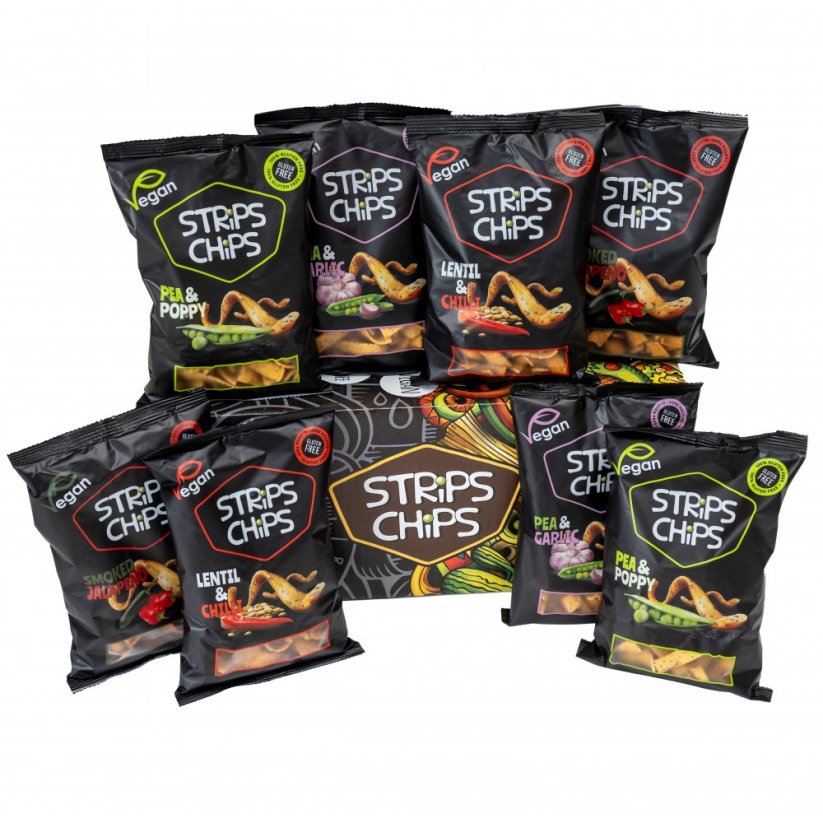 Strips Chips – výhodné balení po 8 kusech