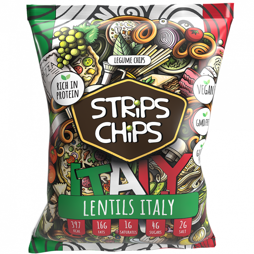 STRiPS CHiPS - Lentils Italy 90 g