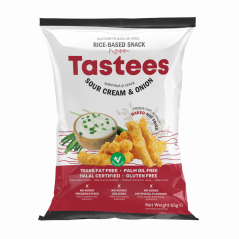 TASTEES - Sour Cream & Onion - 65 g