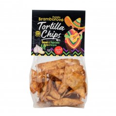 Potato Tortilla Chips - Garlic and marjoram 100 g